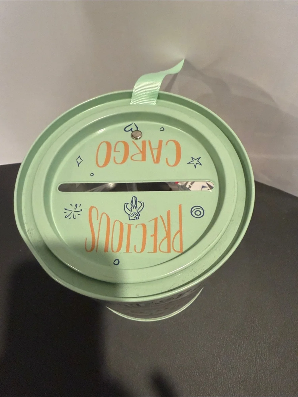 Cutest Bounty in the Galaxy Party Treat Bucket - Mint Green